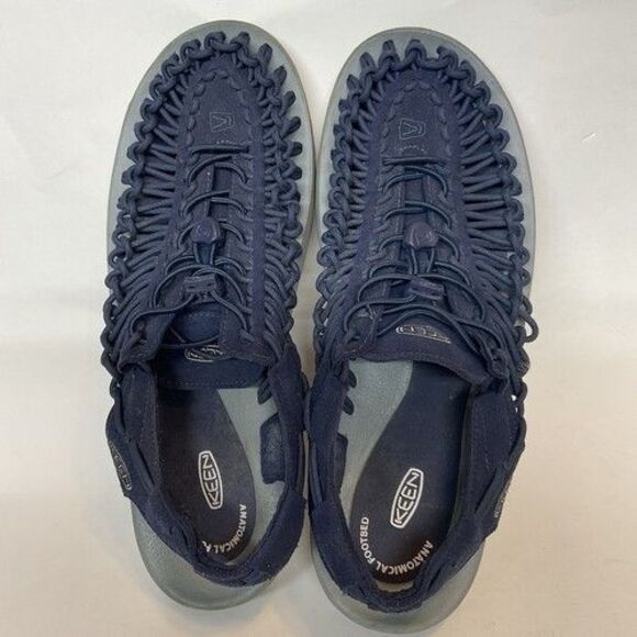 Keen Uneek Navy Blue Canvas Dark Water Sandals Men Size 11M main image 9